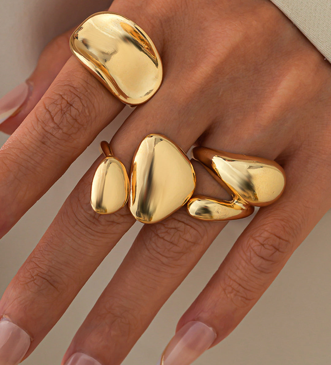 Onregelmatige Metalen Ringen