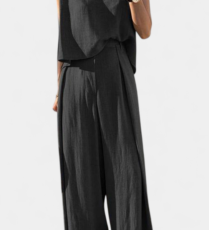 Lauren Wijde Pantalon Twee-Delige Set