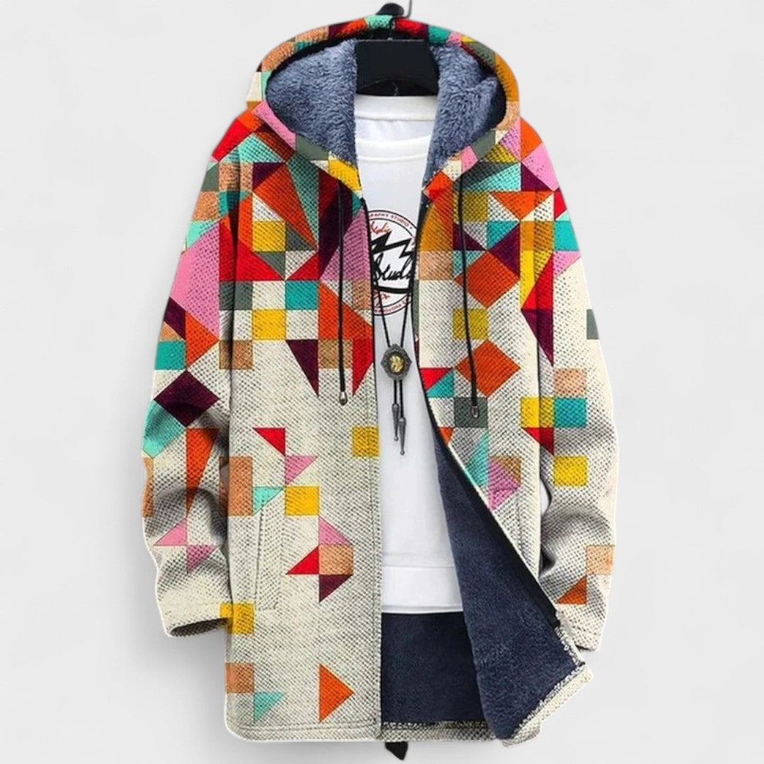 Alondra™ | Artistieke cardigan met unieke print