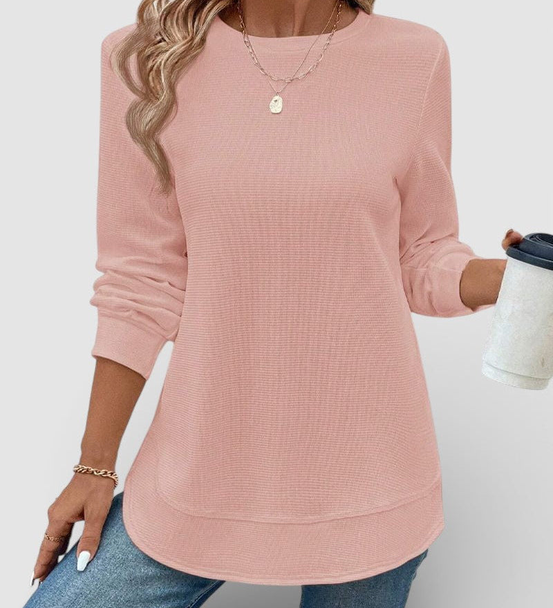 Ana™ | Essentiële Lange Mouwen Basis T-Shirt