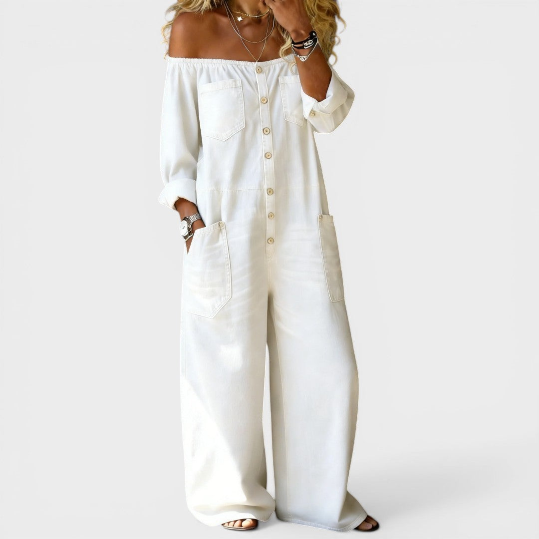 Marisol™ | Elegante Denim Jumpsuit