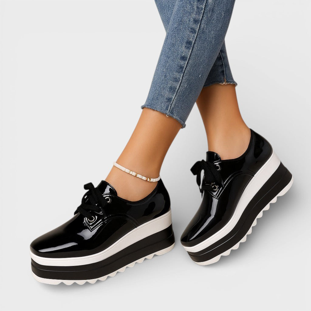 Petra | Platform Sneakers met Zachte Zool
