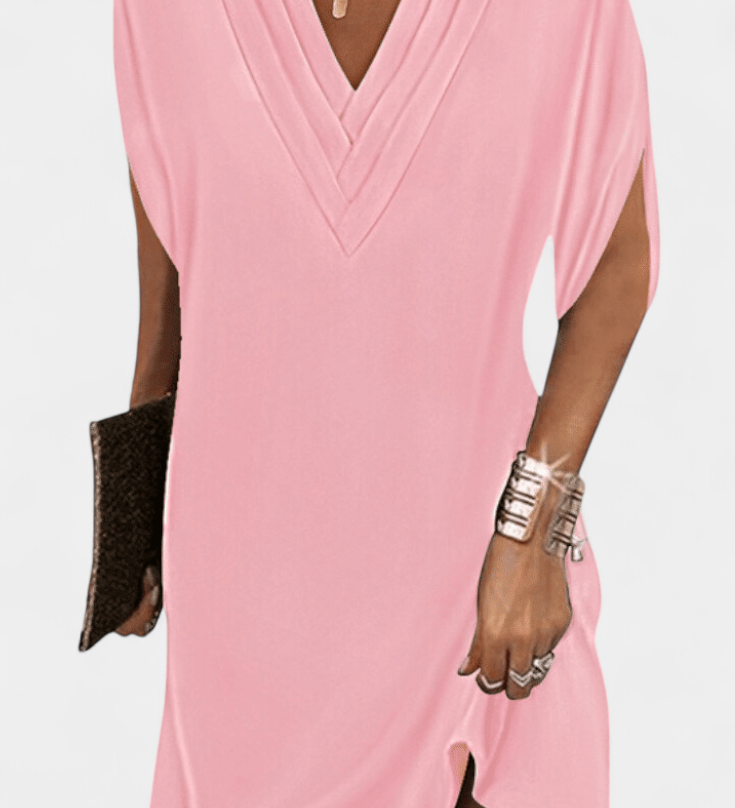 Elegante Lesley Jurk met V-hals