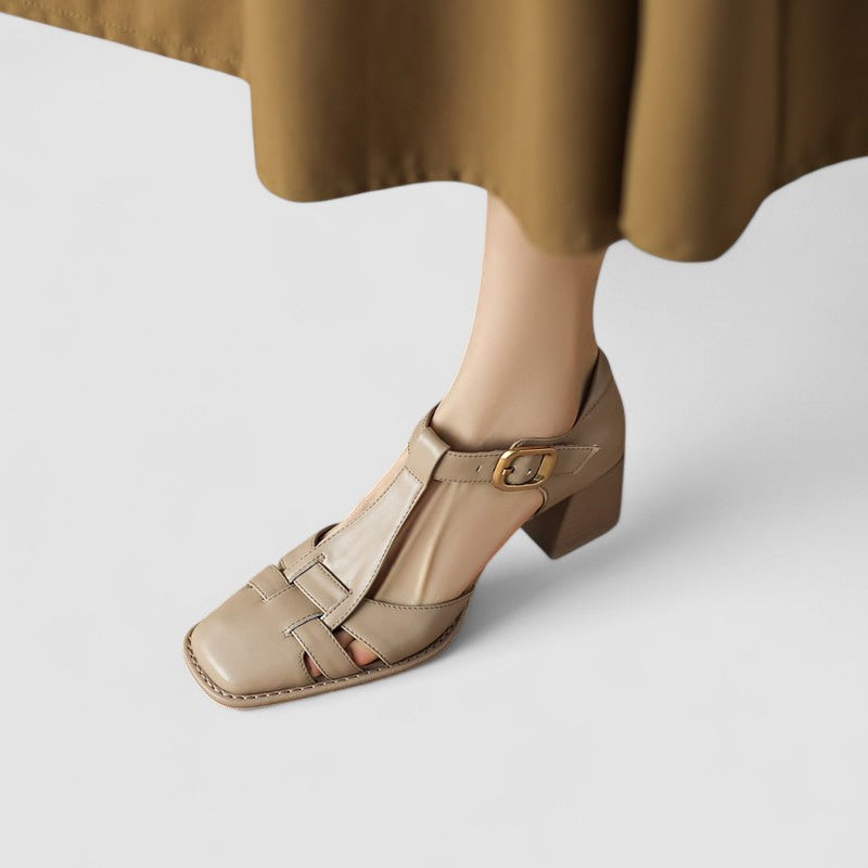 Eva | Orthopedische Hakken met T-Strap