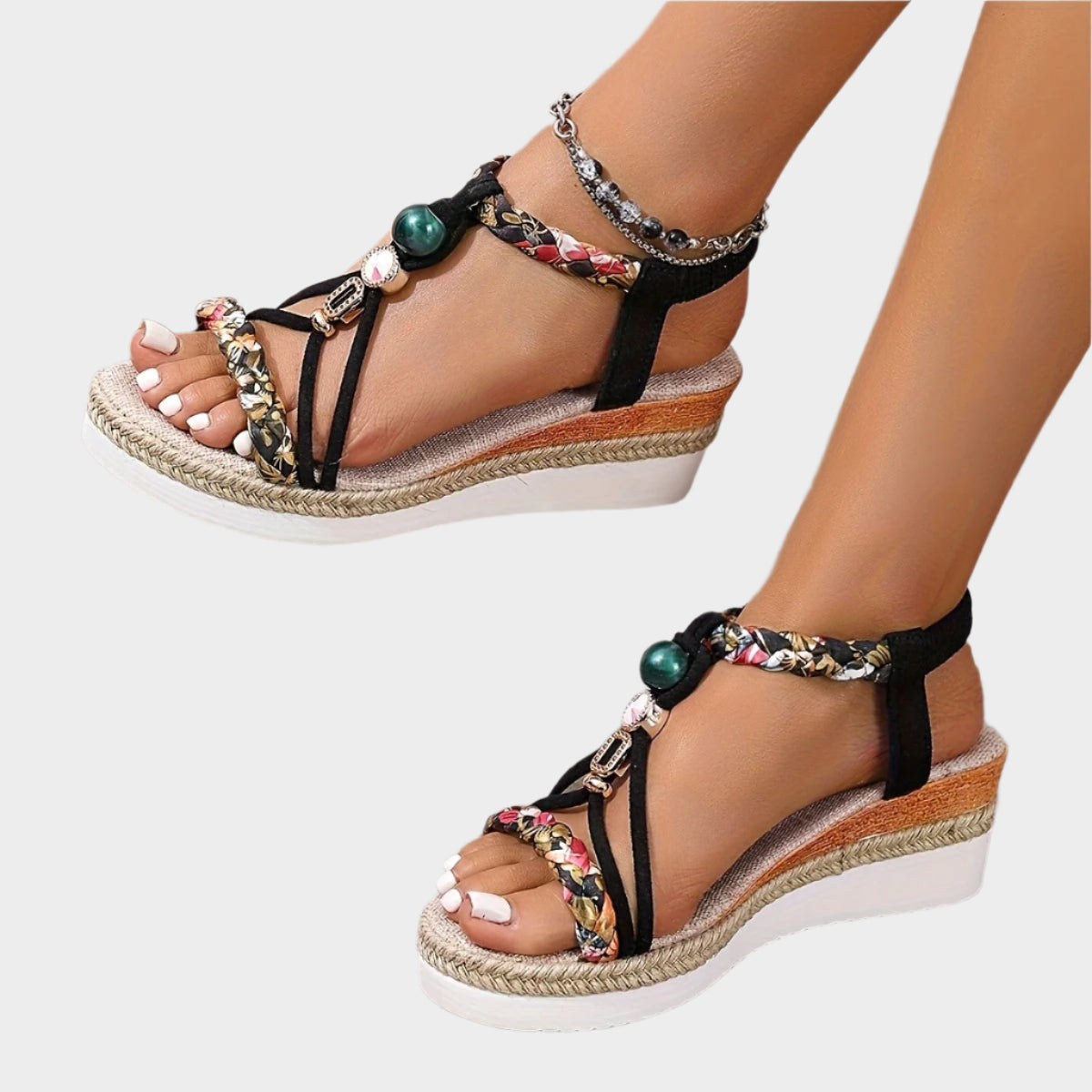 Sandalen met Comfortabele Zool en Platform