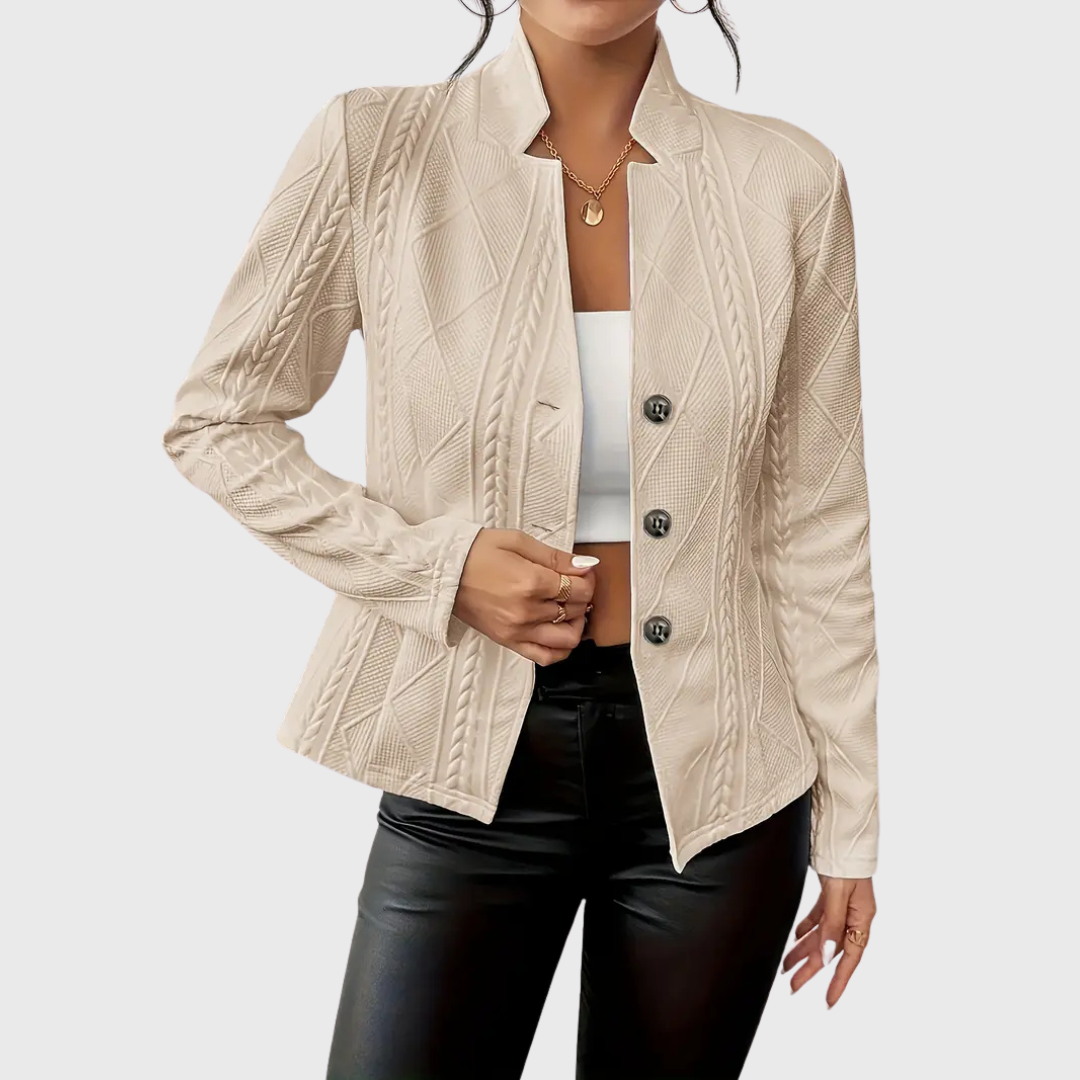 Miranda™ | Blazer met Elegante Details