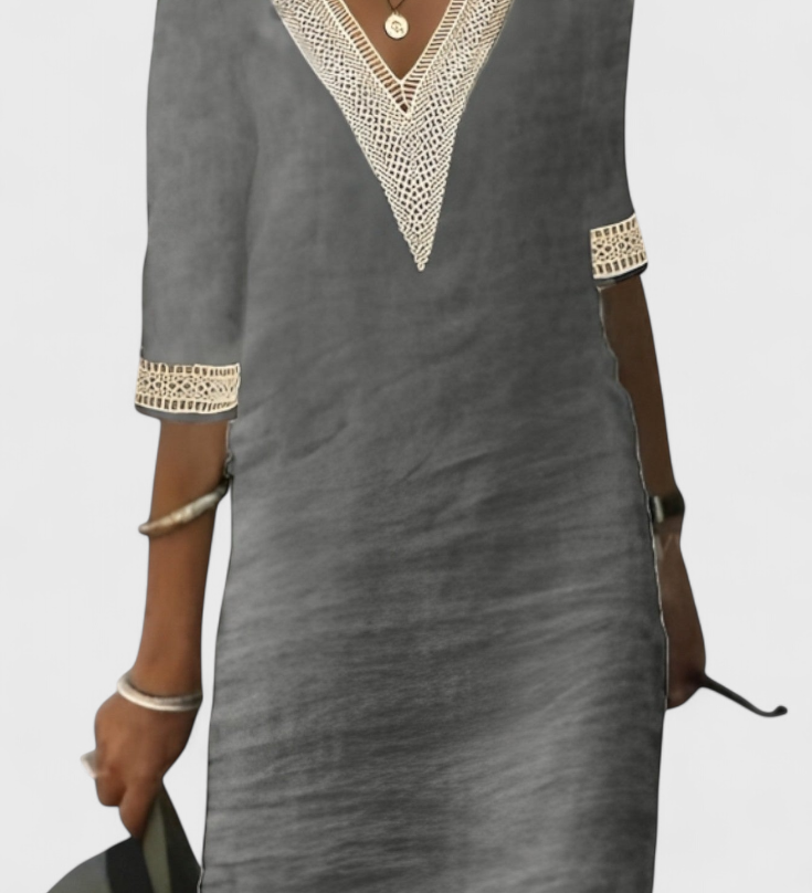 Malia Casual Elegance Midi Jurk