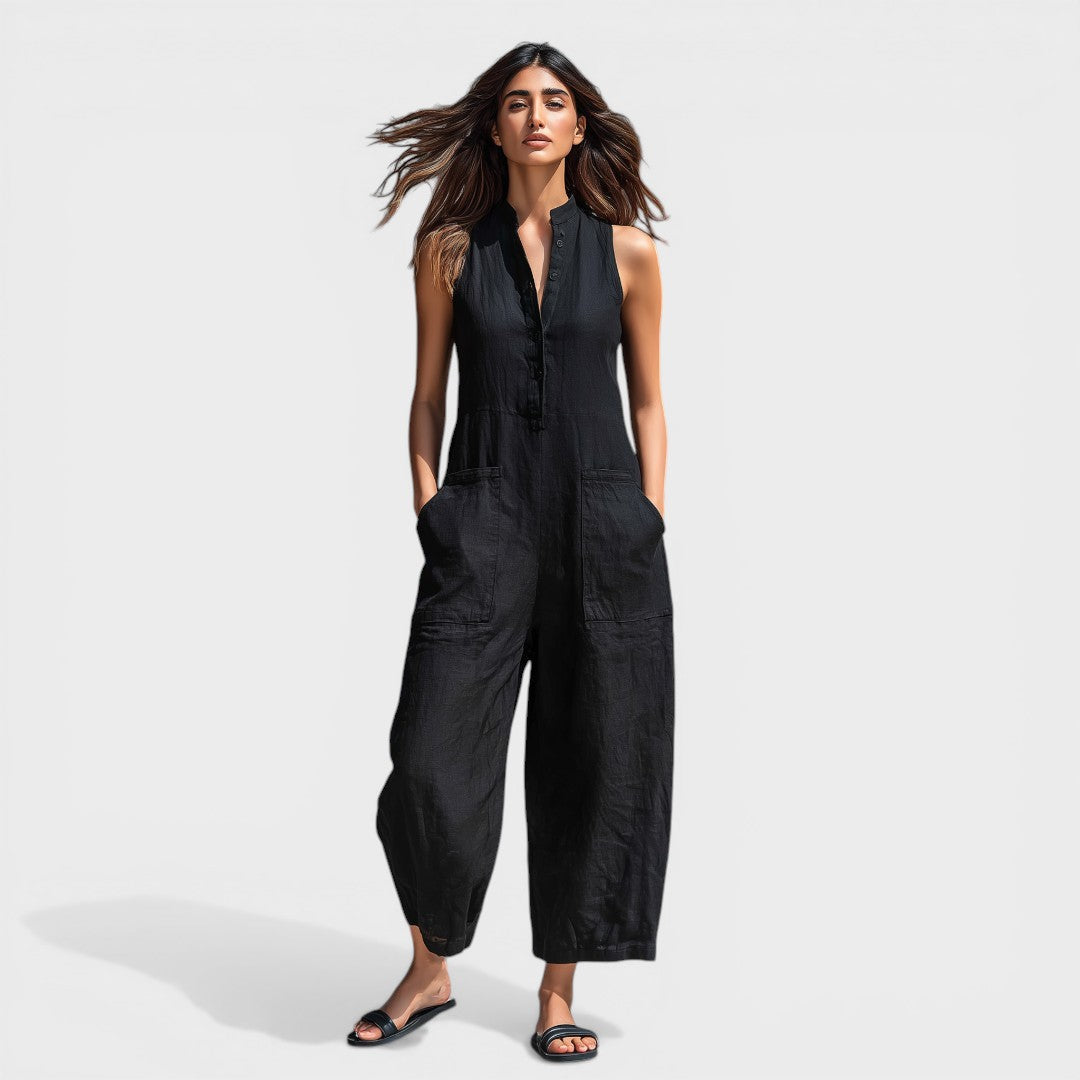 Lucinda™ | Elegante Mouwloze Jumpsuit