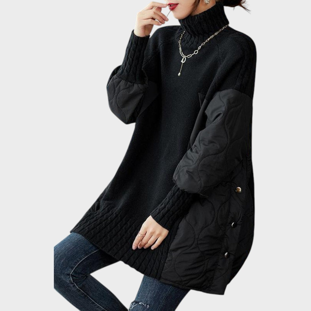 Sarah™ | Oversized Hoge Hals