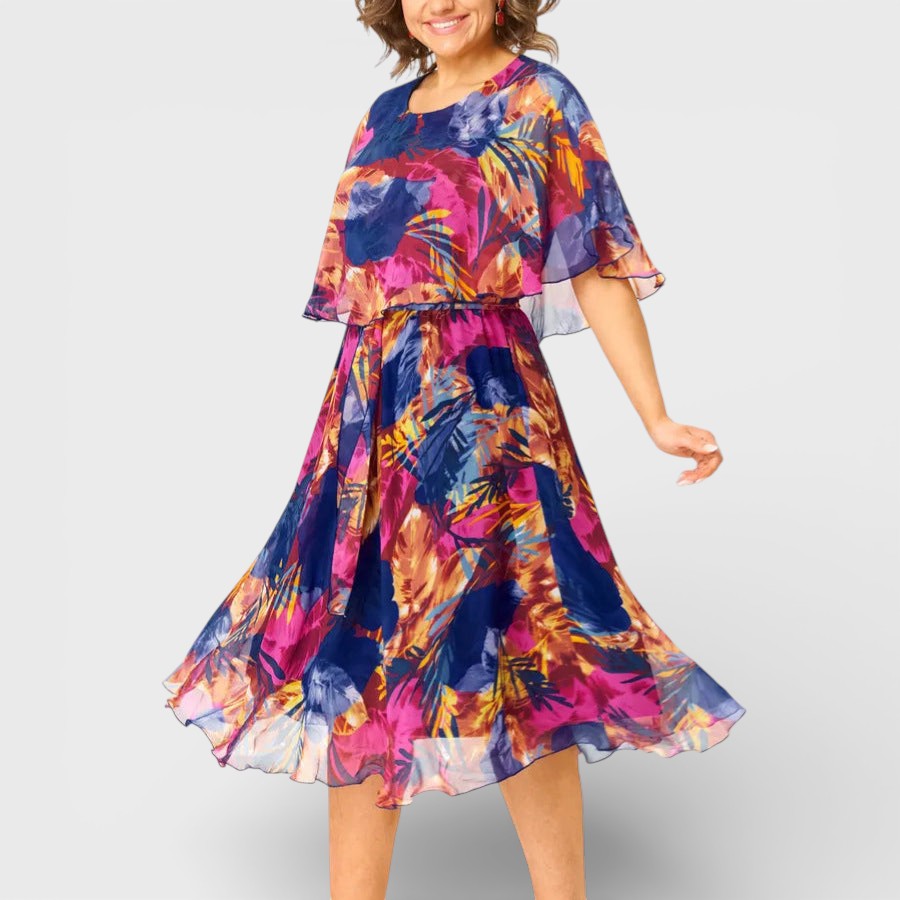 Bárbara™ | Vloeiende Chiffon Jurk