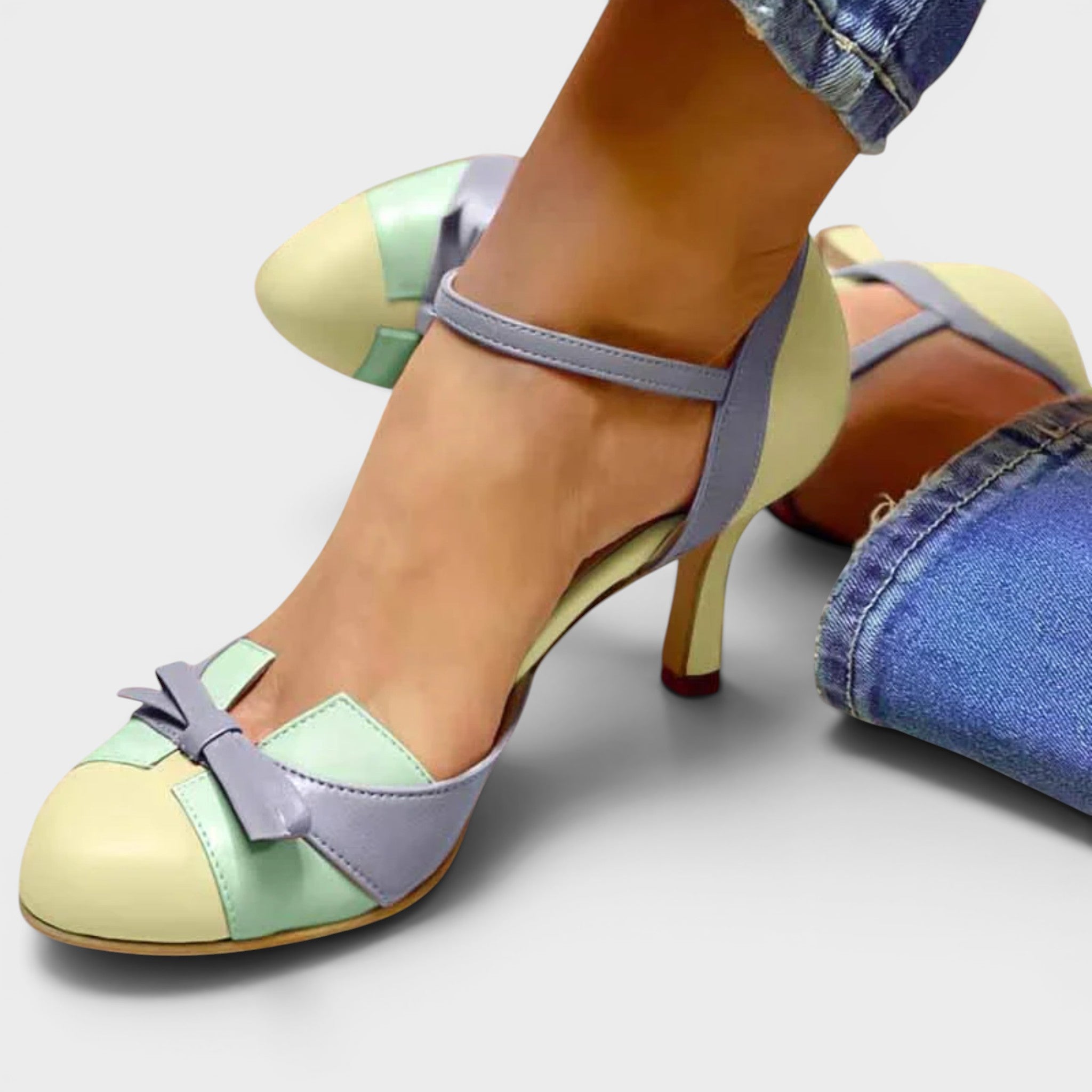 Paula™ | Elegante en Comfortabele Leren Hakken
