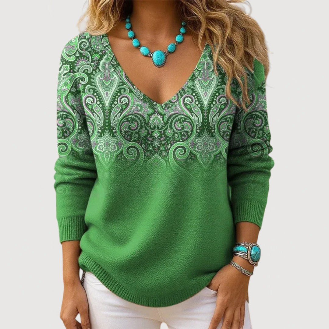 Leoncia™ | V-hals Top