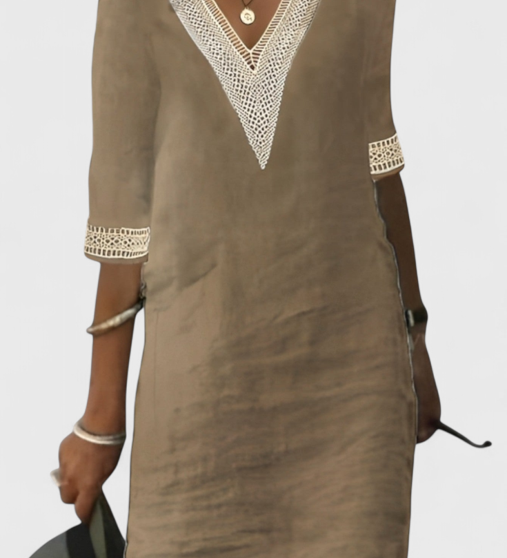 Malia Casual Elegance Midi Jurk