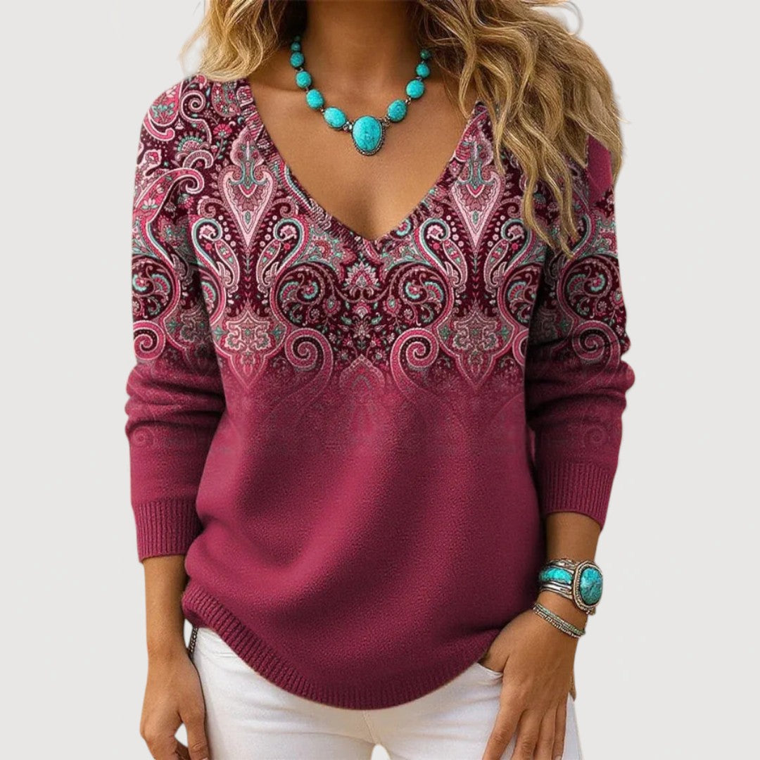 Leoncia™ | V-hals Top
