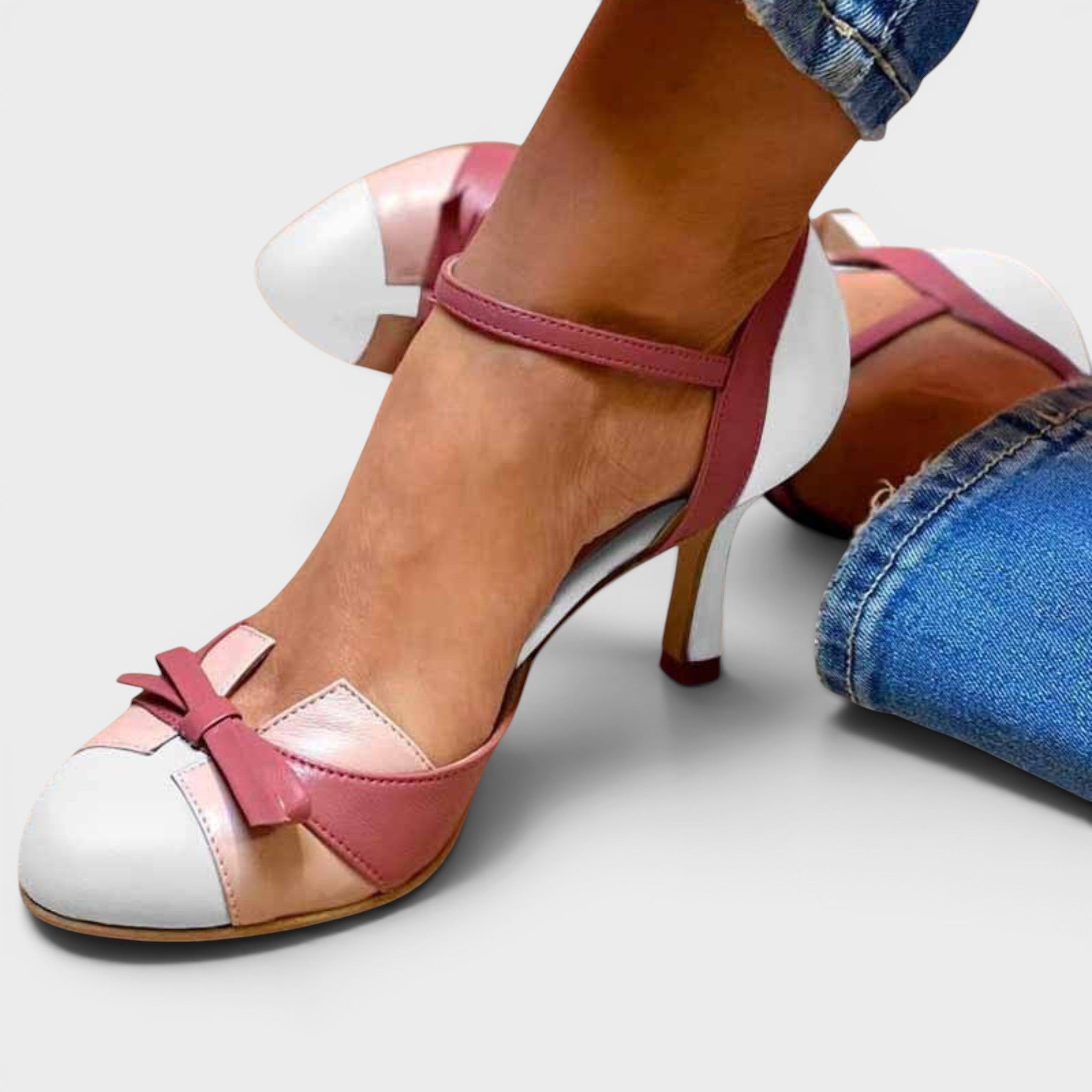 Paula™ | Elegante en Comfortabele Leren Hakken