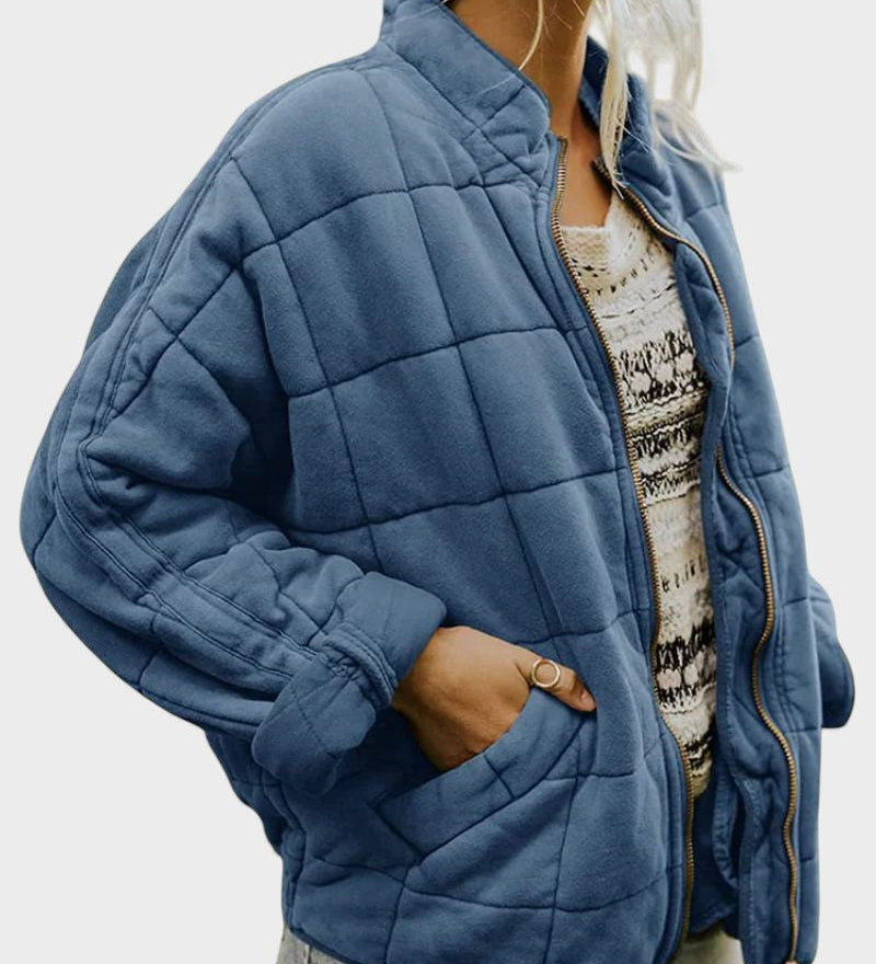 Zaira™ | Elegante oversized gevoerde jas