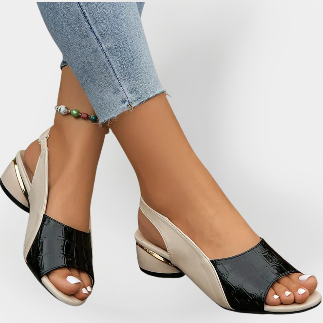 Sofia Leren Sandalen