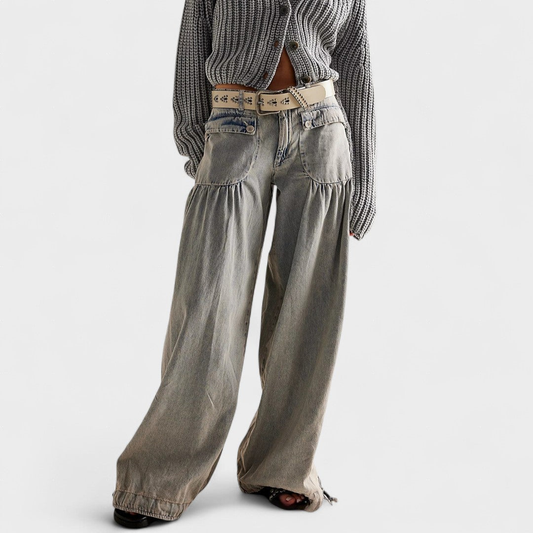 Raquel™ | Elegante Fluid Cut Jeans