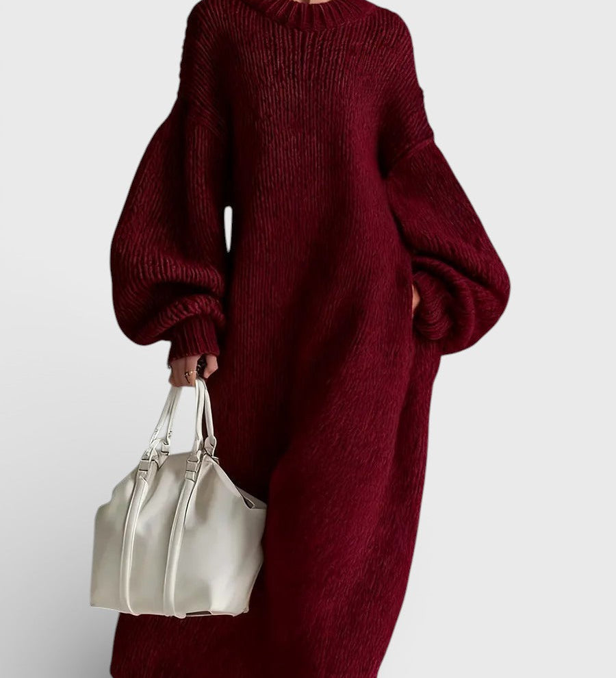 Clara™ | Moderne Volume Maxi Jurk