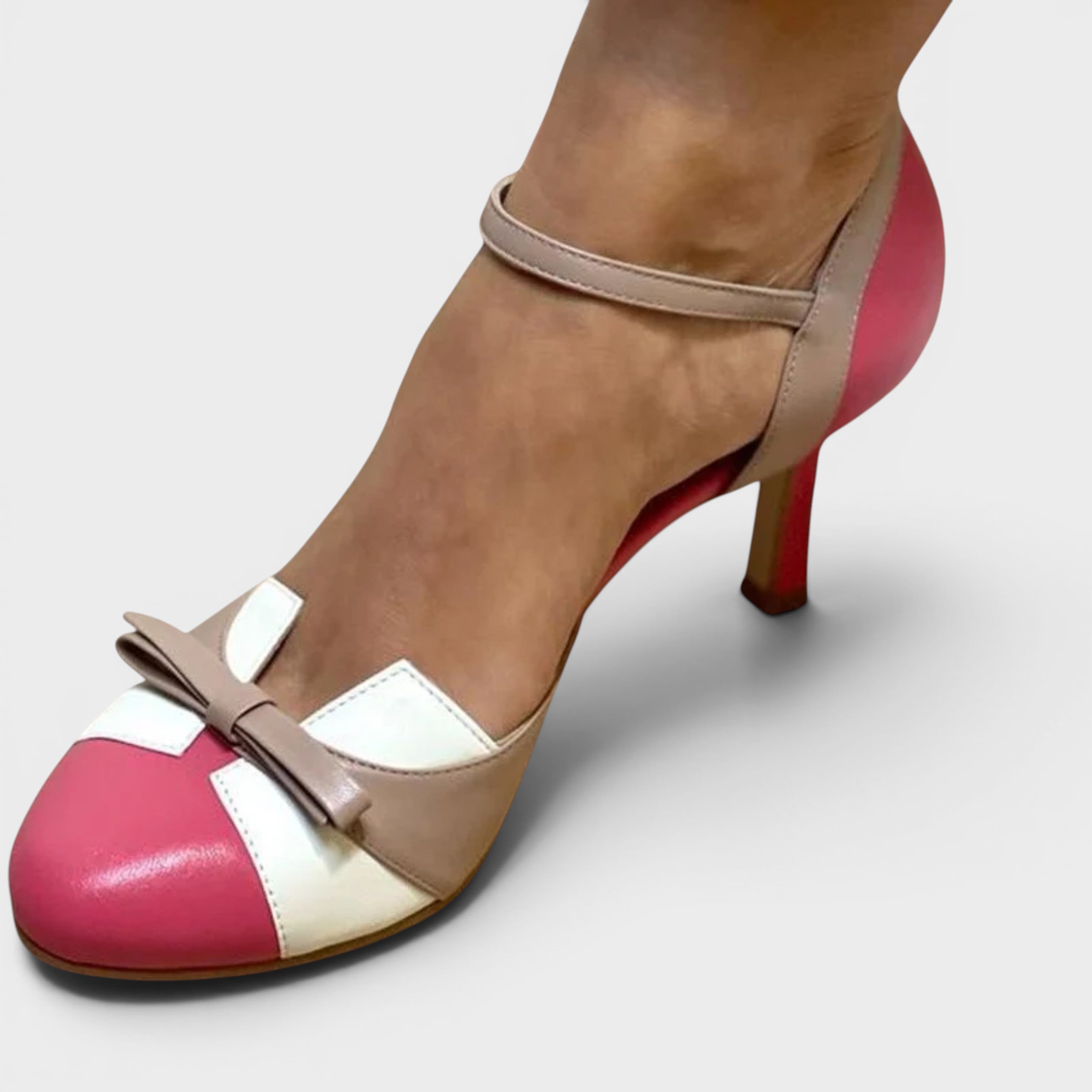 Paula™ | Elegante en Comfortabele Leren Hakken