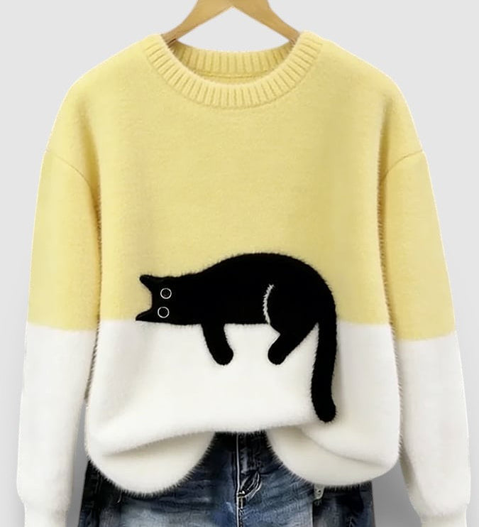 Luna™ | Kat Grafische Hoodie