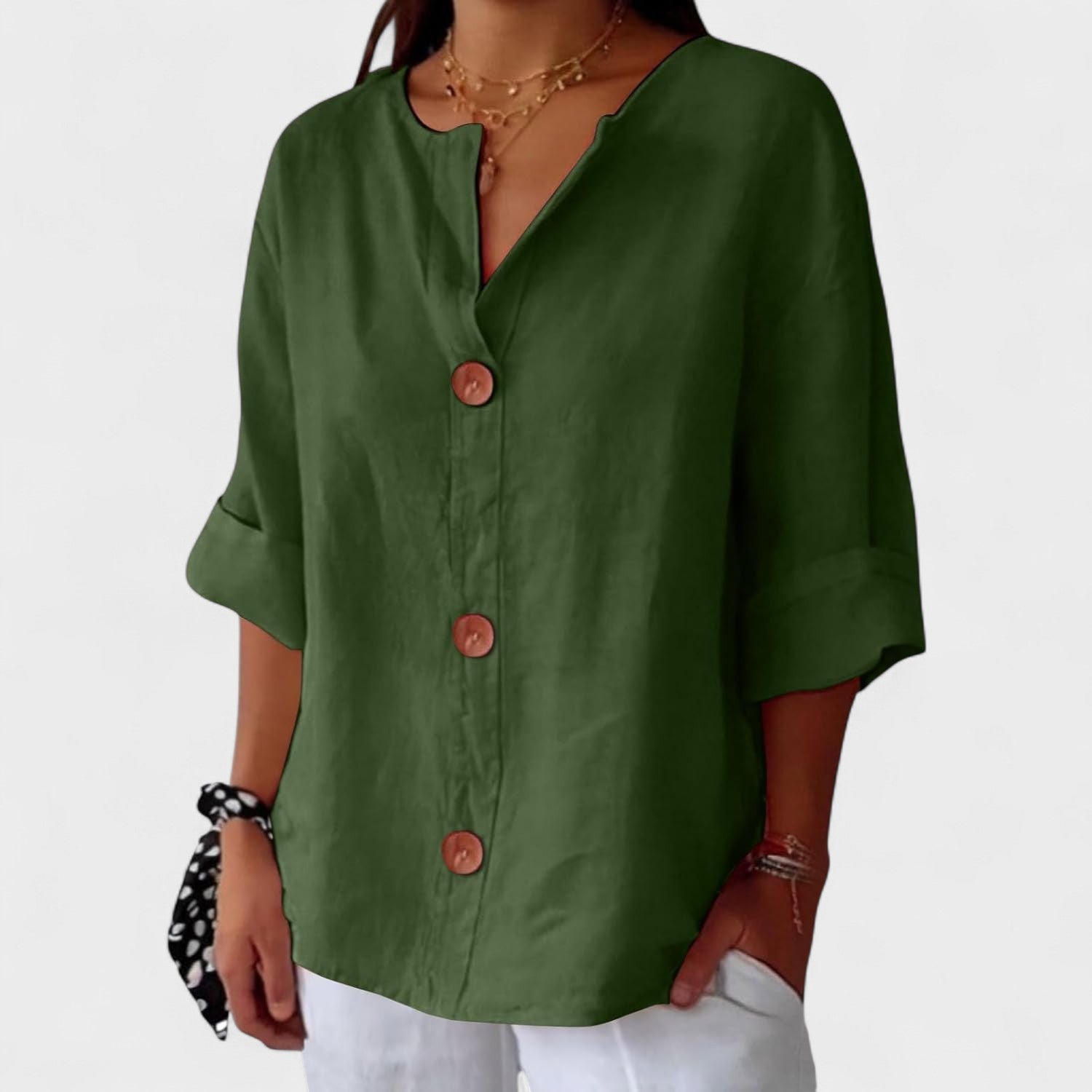 Alejandra™ | Casual Linnen Blouse