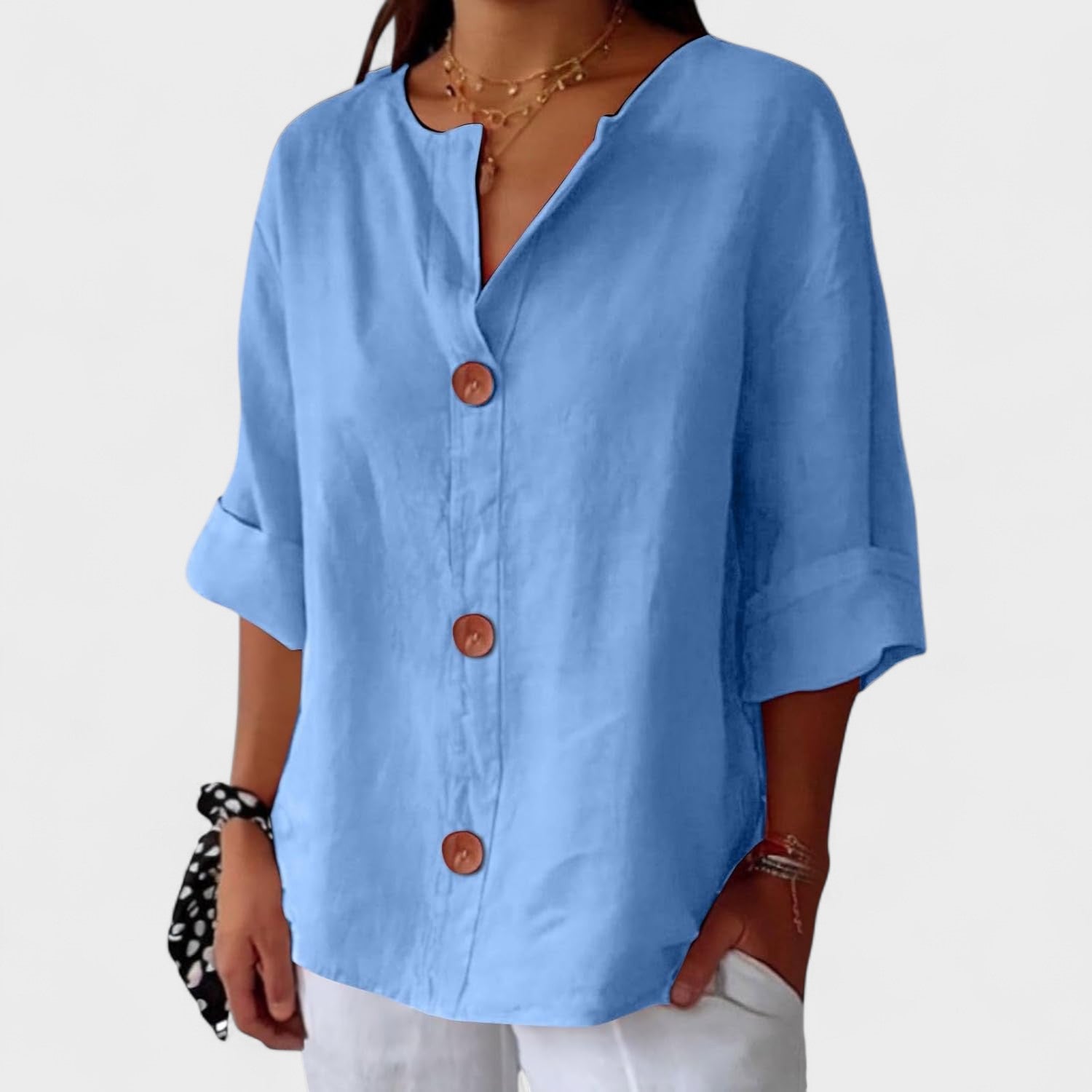 Alejandra™ | Casual Linnen Blouse