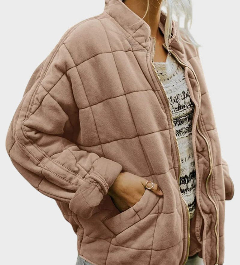 Zaira™ | Elegante oversized gevoerde jas