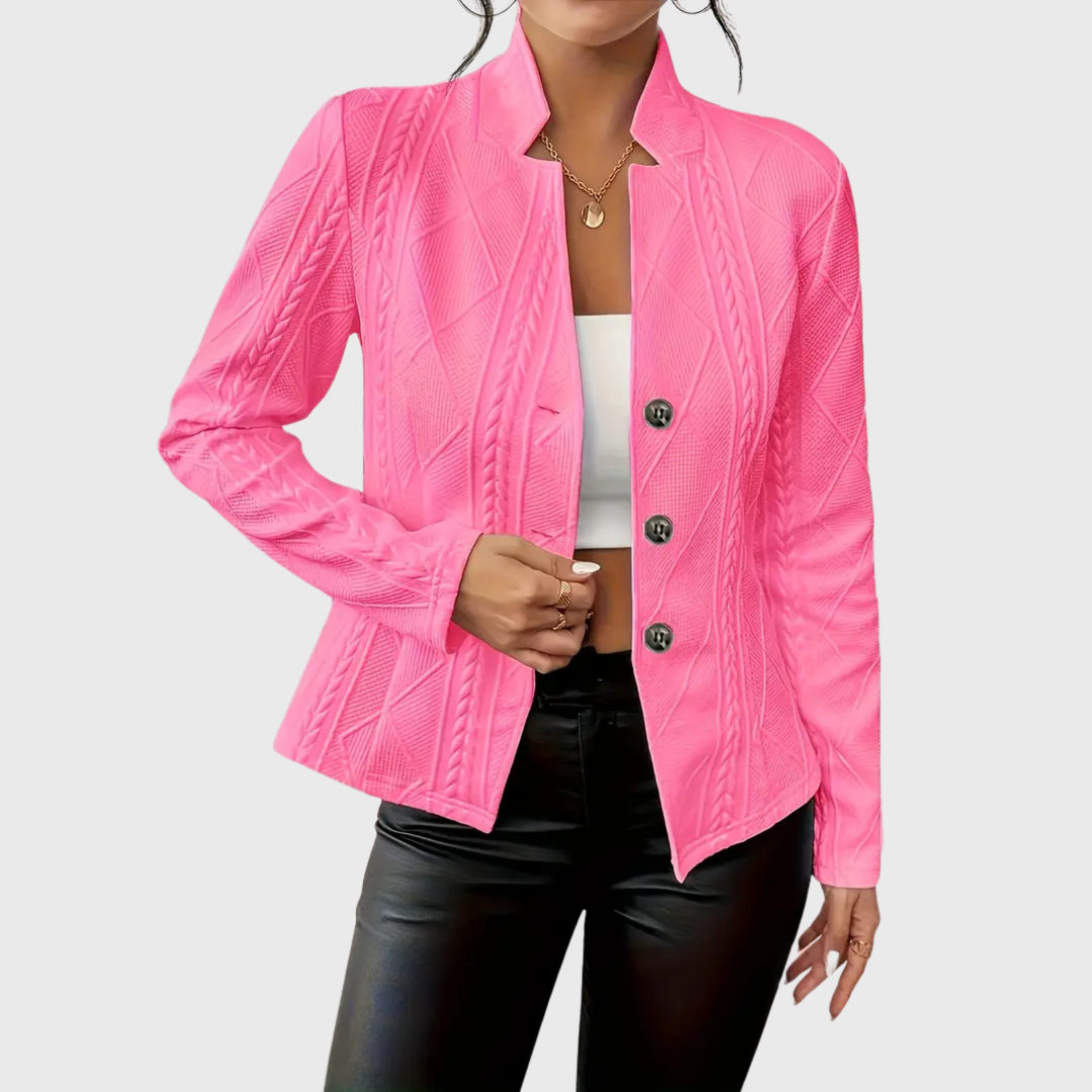 Miranda™ | Blazer met Elegante Details