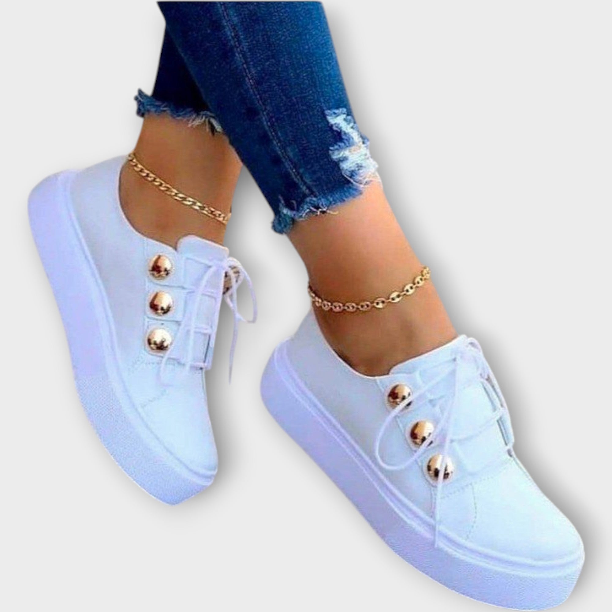 Elegante Sneakers met Minimalistisch Ontwerp