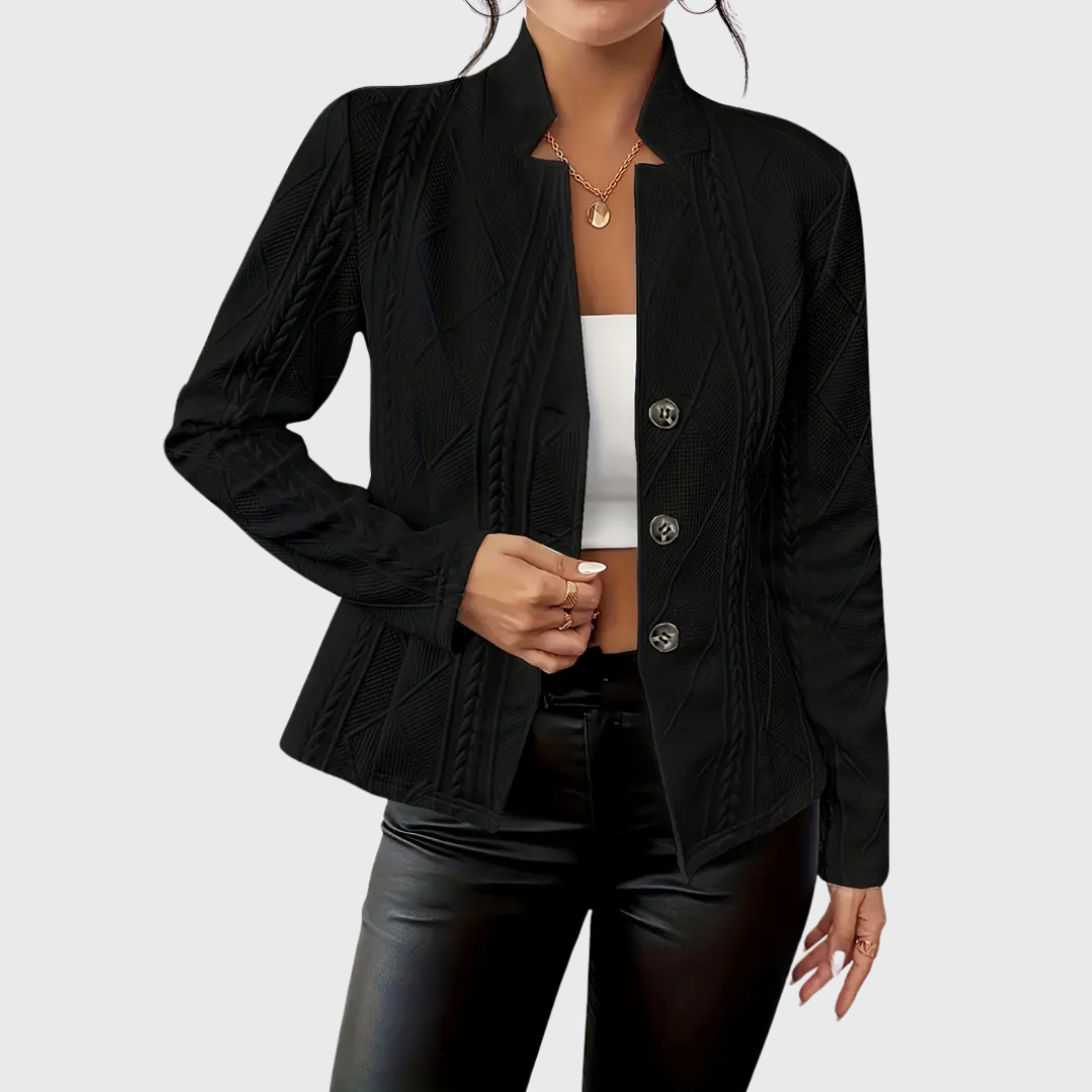 Miranda™ | Blazer met Elegante Details