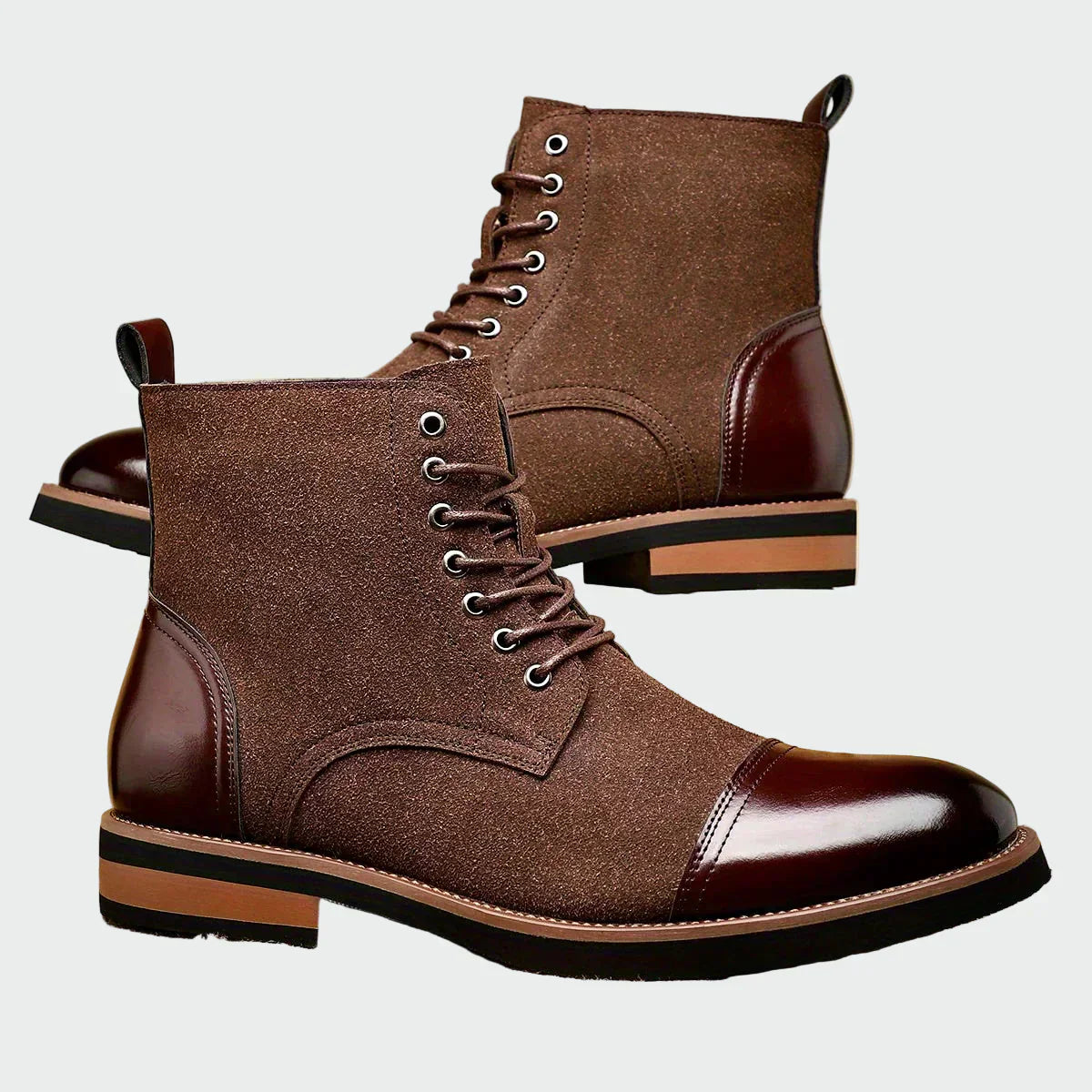 Álvaro | Elegante Leren Oxford Boots voor Mannen