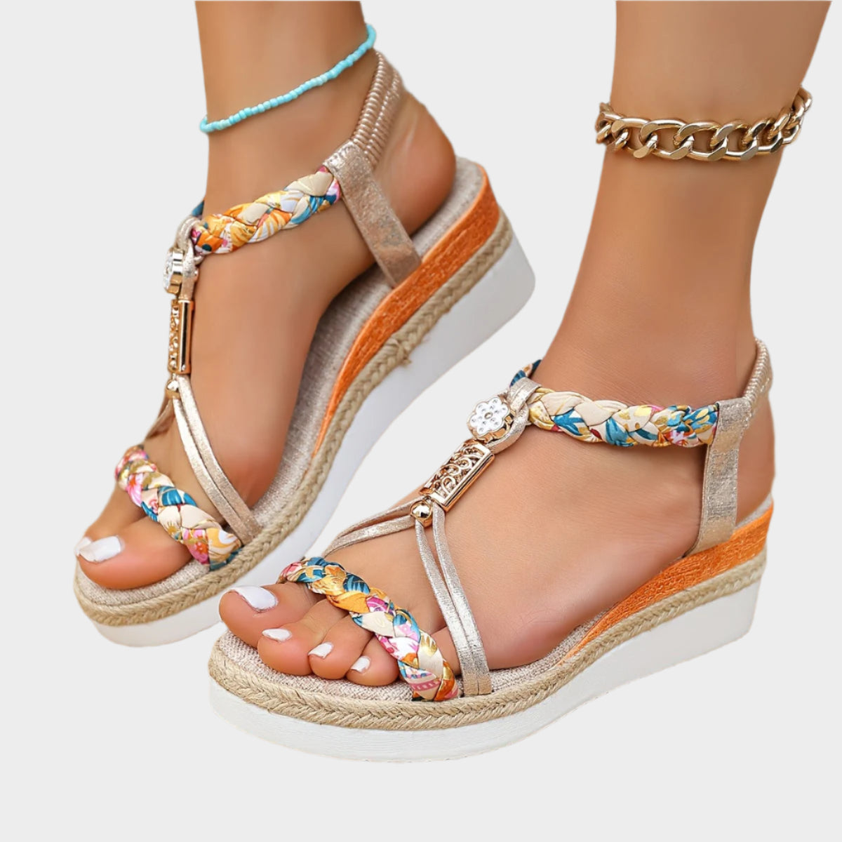 Sandalen met Comfortabele Zool en Platform
