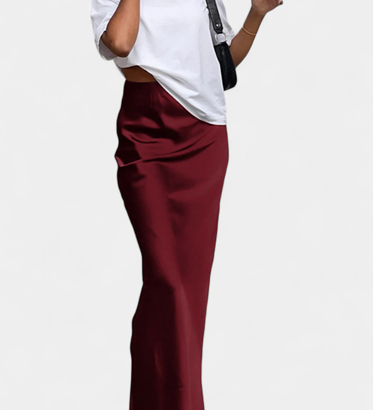 Fable Maxi Utility Rok in Eenvoudig Ontwerp en Verfijnde Stijl
