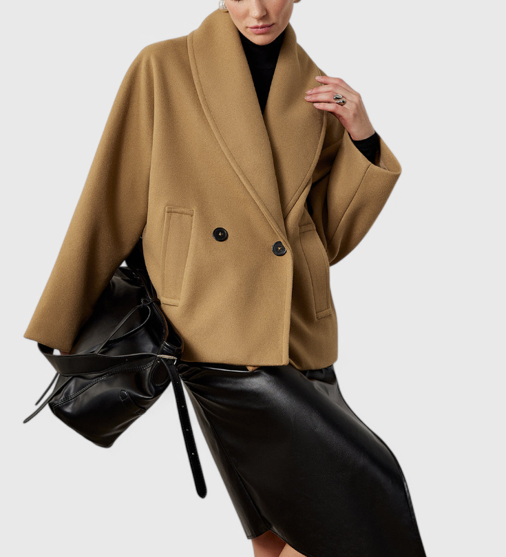 Helena™ | Oversized Tweed Jas