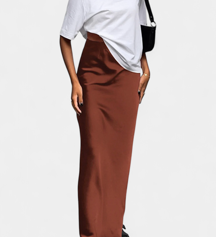 Fable Maxi Utility Rok in Eenvoudig Ontwerp en Verfijnde Stijl