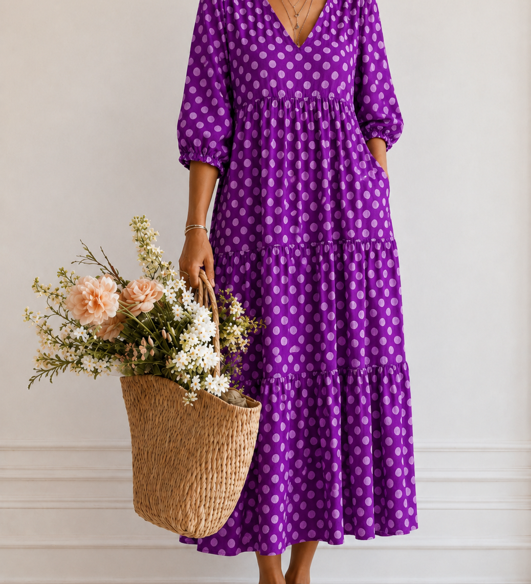 Olivia™ | Bohemian Zomerjurk