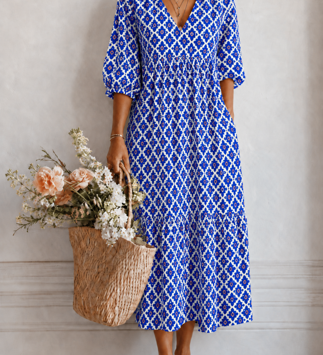 Olivia™ | Bohemian Zomerjurk