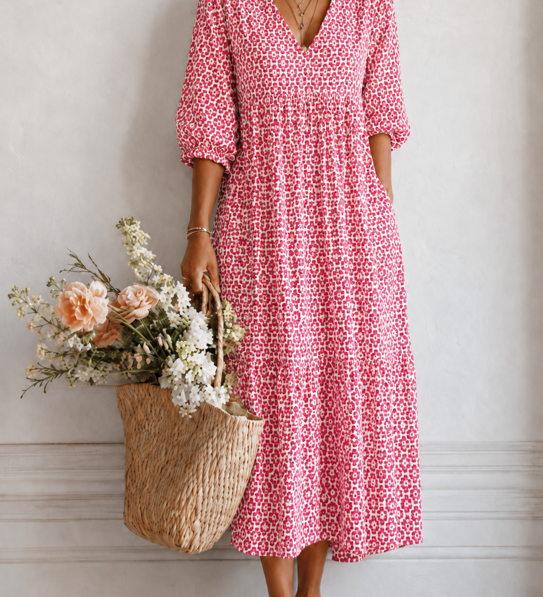 Olivia™ | Bohemian Zomerjurk