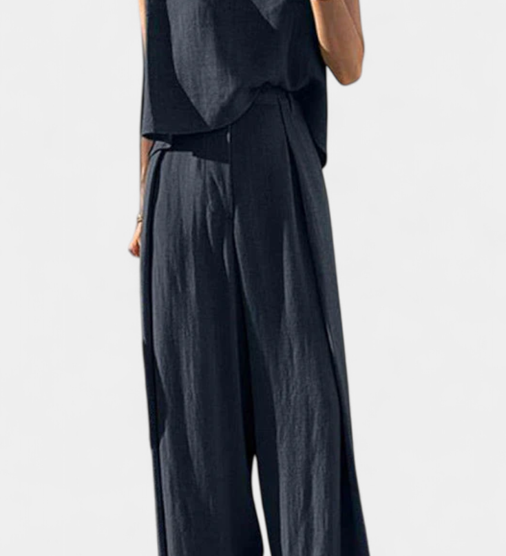 Lauren Wijde Pantalon Twee-Delige Set