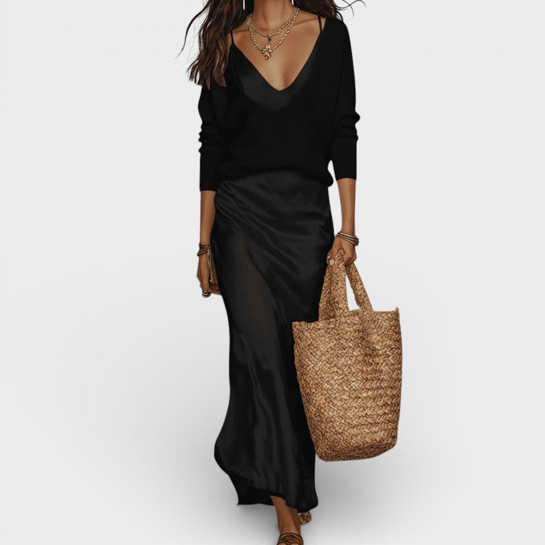 Clara™ | Elegante Satijnen Set