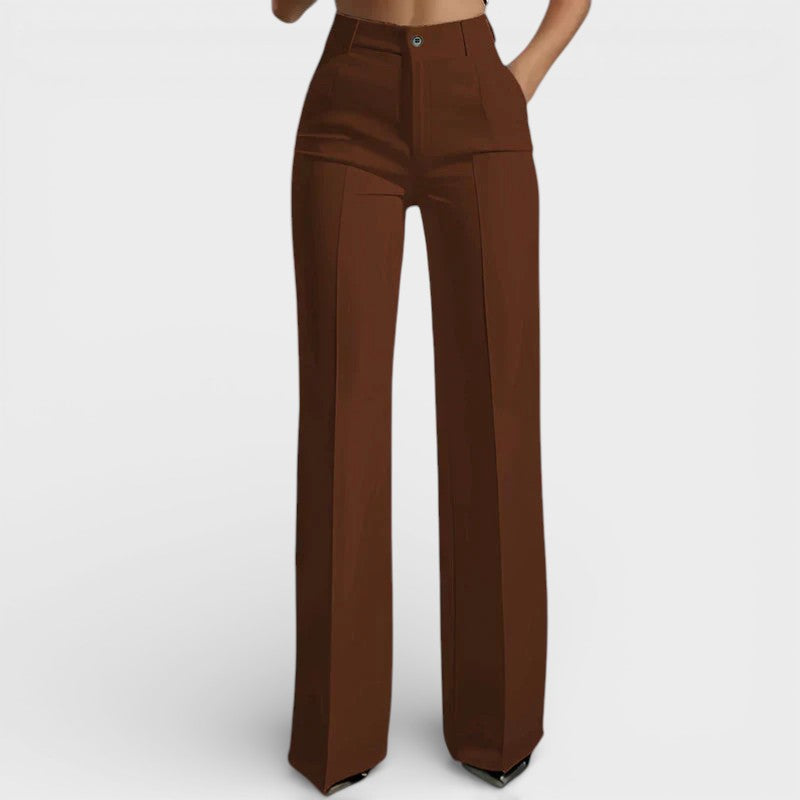 Amelia™ | Flatterende Hoge Taille Broek