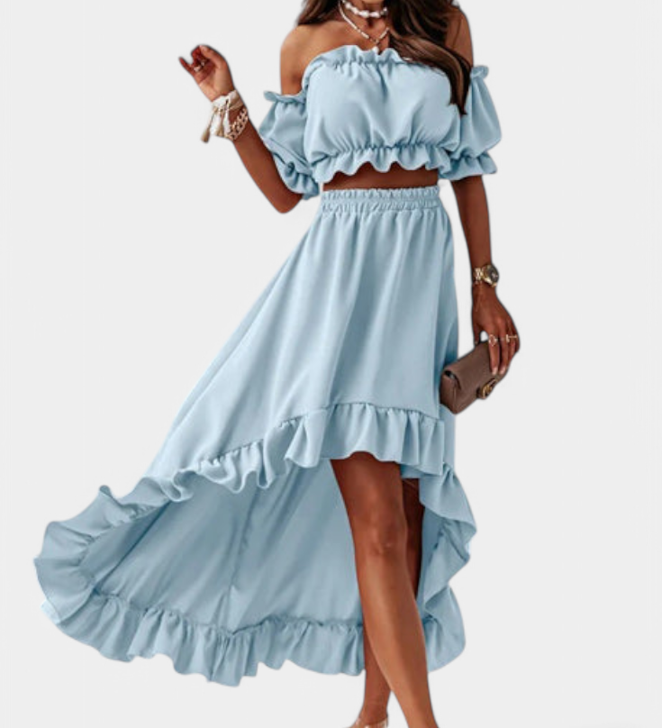 Katja | Off-Shoulder 2-Delige Set