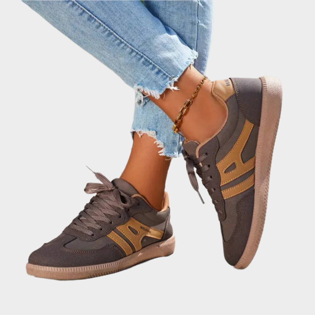 Sport trainers met retro details