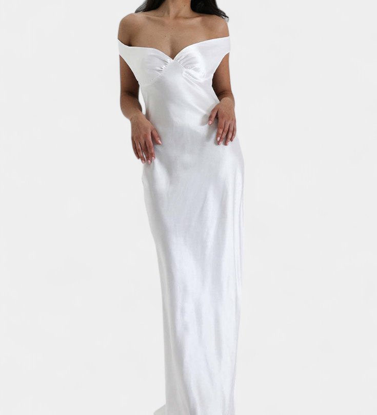 Strapless Zeemeermin Jurk Blerina