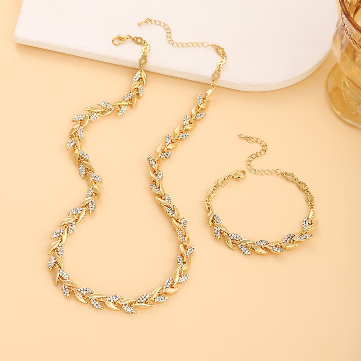 Aurora™ | Handgemaakte Ketting- en Armbandset