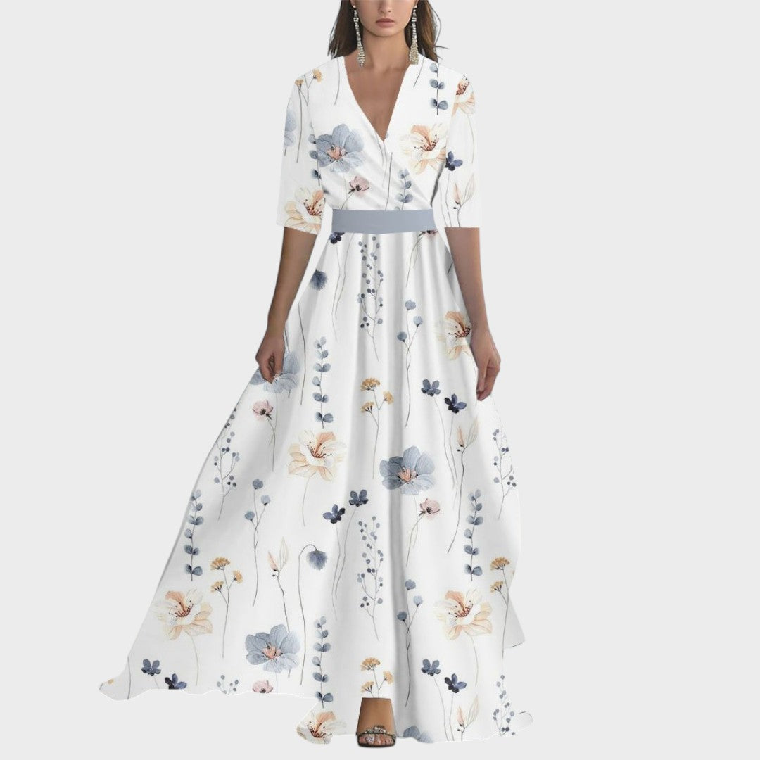 Helena™ | Maxi jurk met prachtige bloemenprint