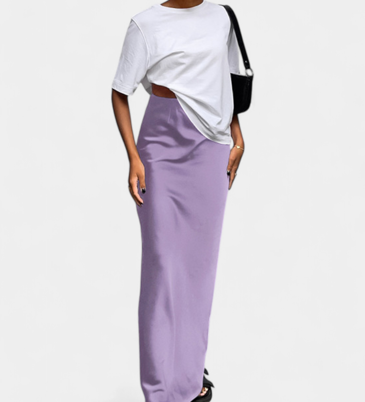 Fable Maxi Utility Rok in Eenvoudig Ontwerp en Verfijnde Stijl