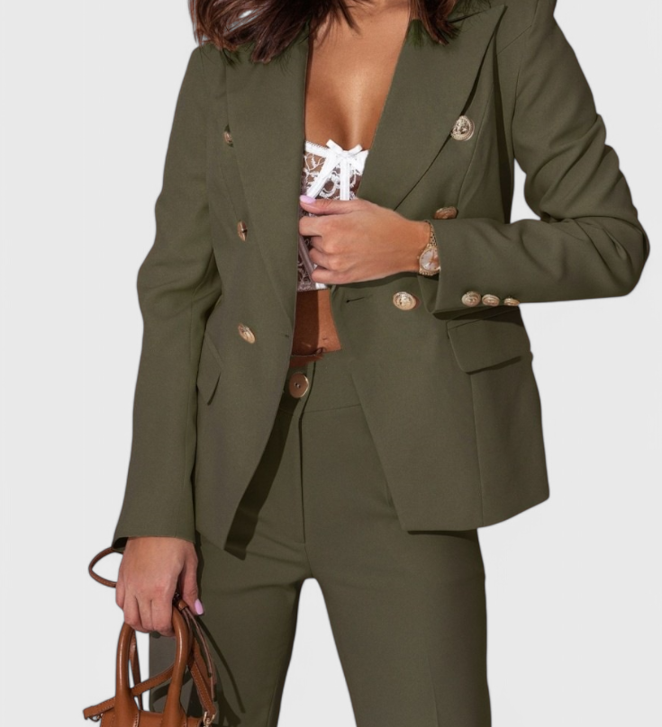 Rosalind Elegante Blazer en Broek Set
