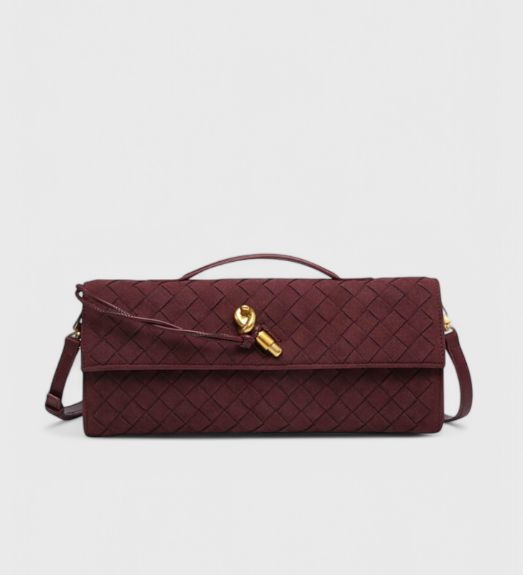 Melanie Classic Suede Schoudertas
